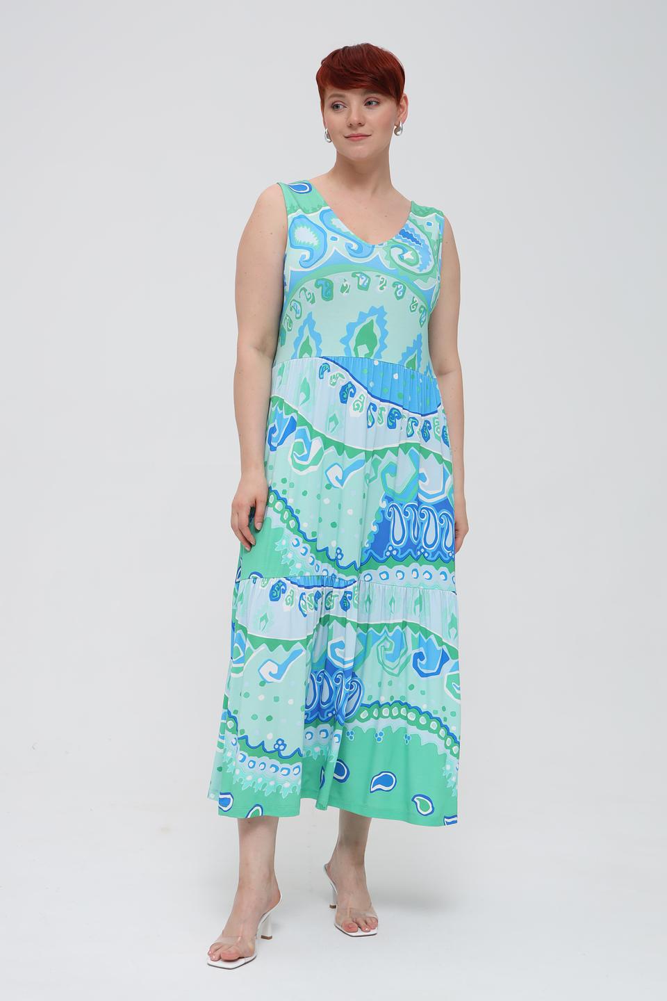 Платье Marc Aurel с принтом