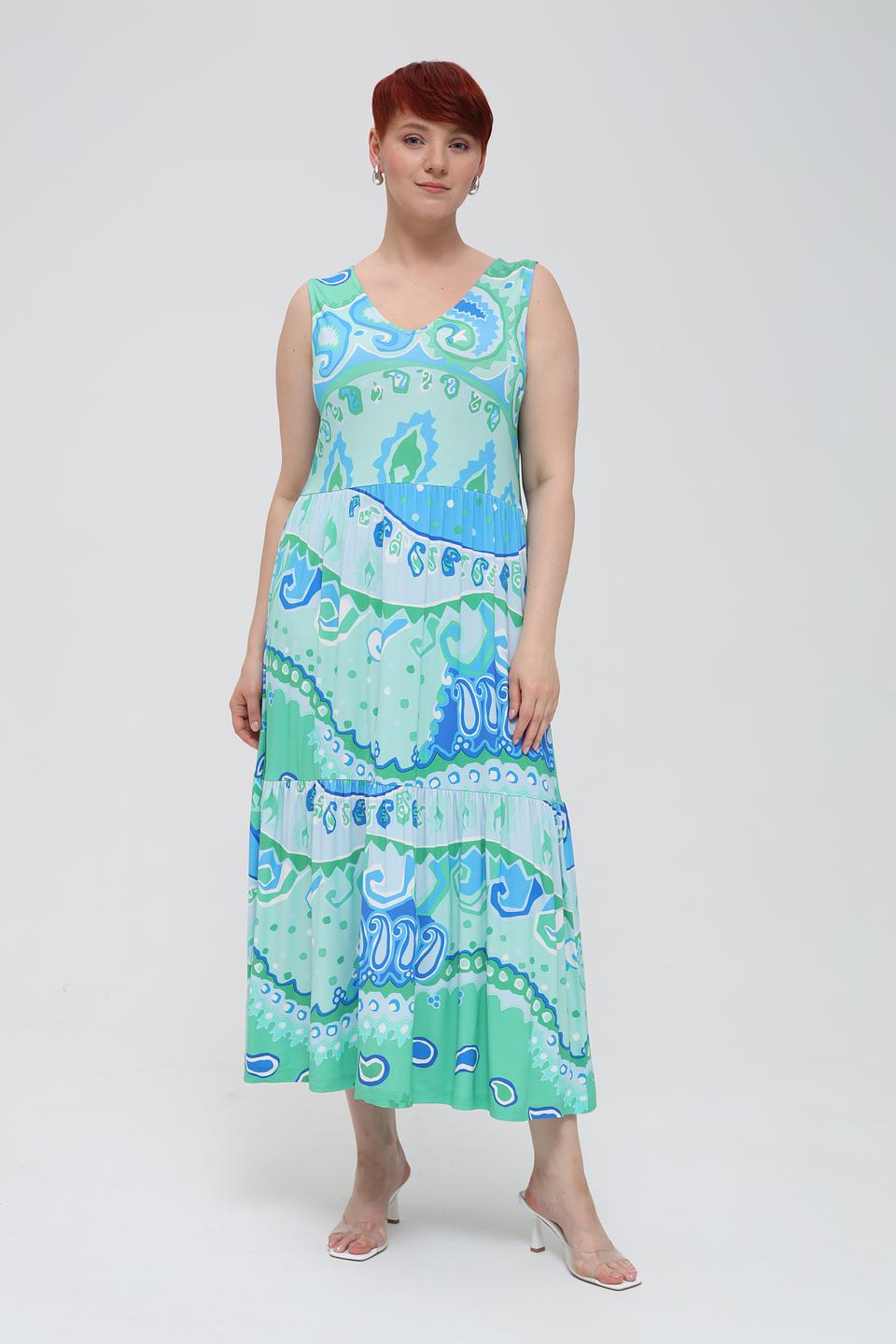 Платье Marc Aurel с принтом