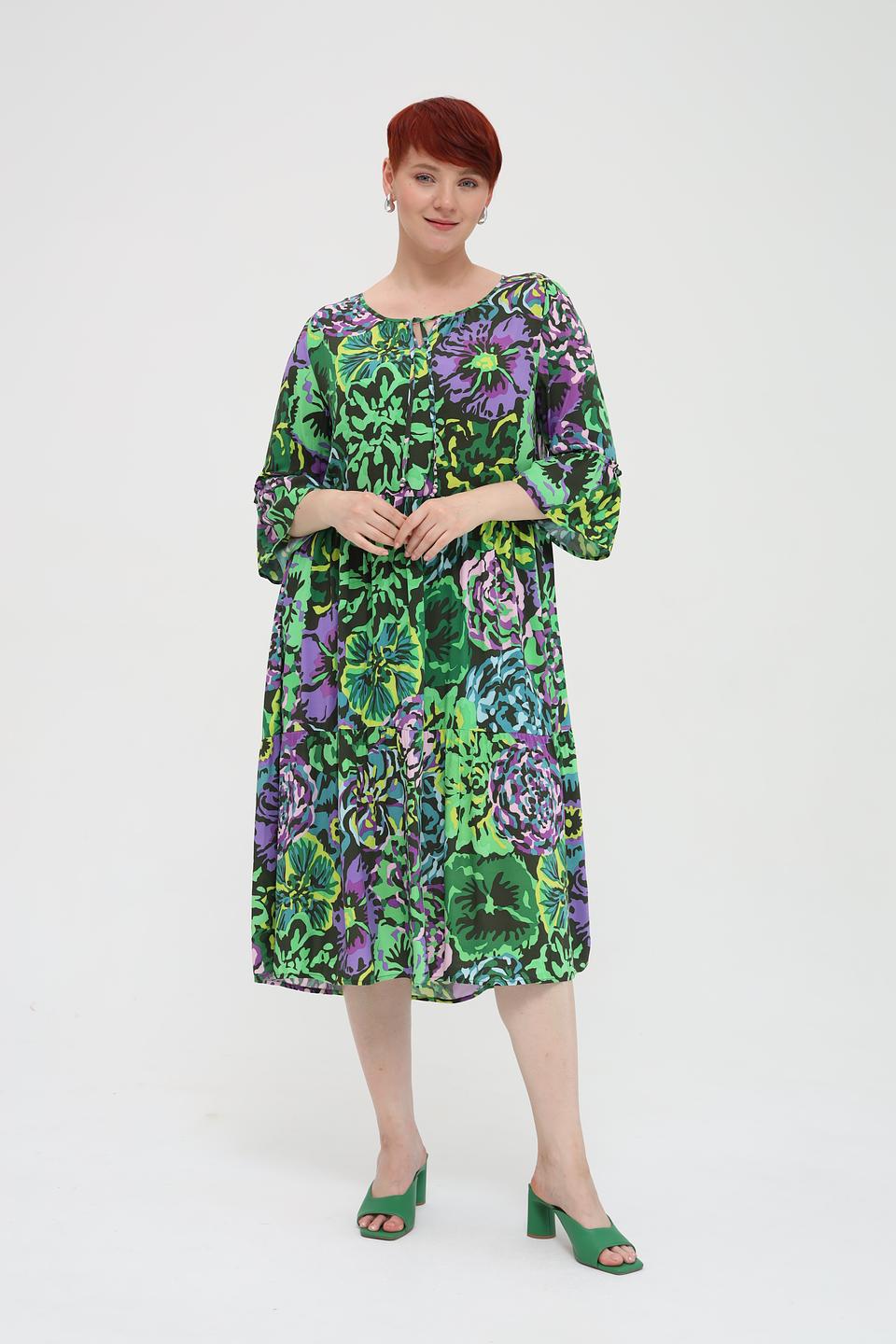 Платье Via Appia цветочный принт