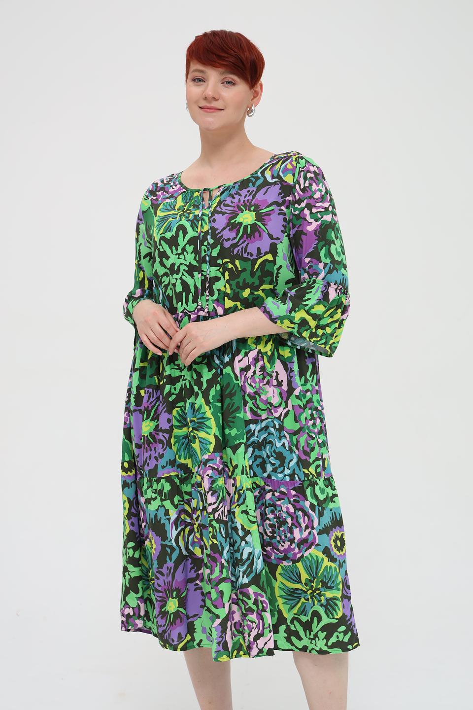 Платье Via Appia цветочный принт