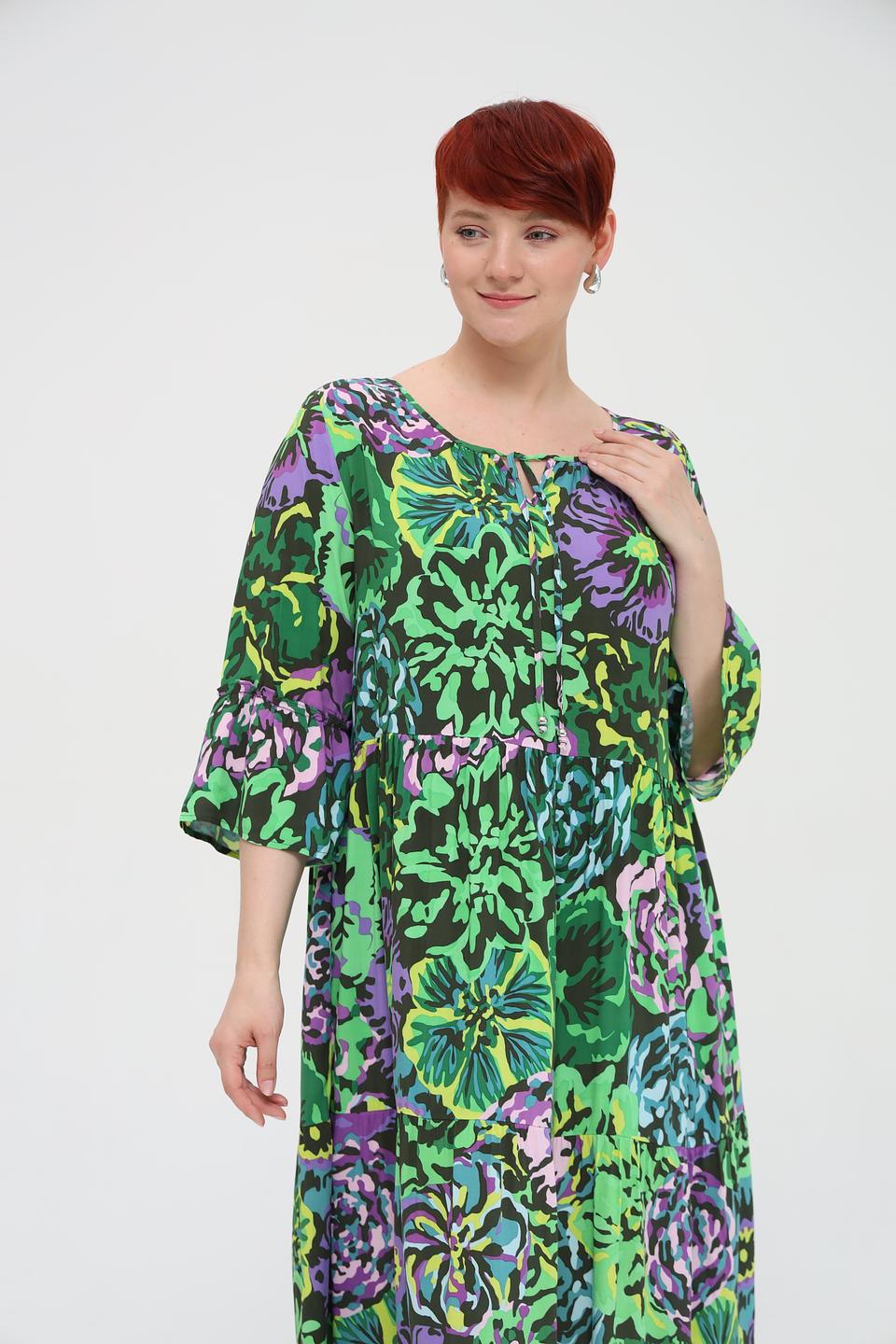 Платье Via Appia цветочный принт