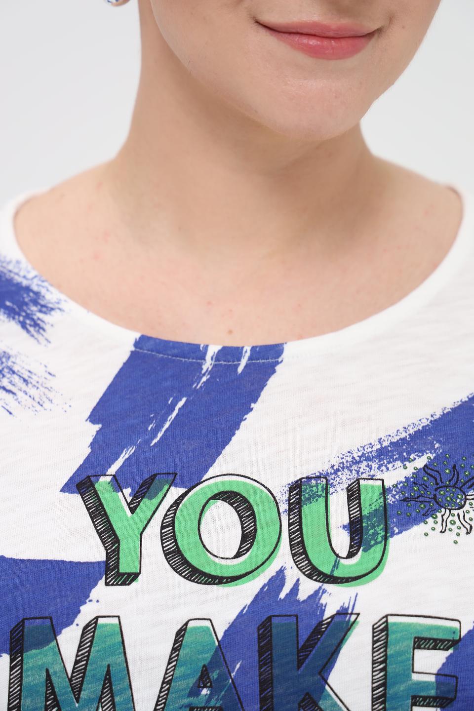 Футболка Frapp с принтом