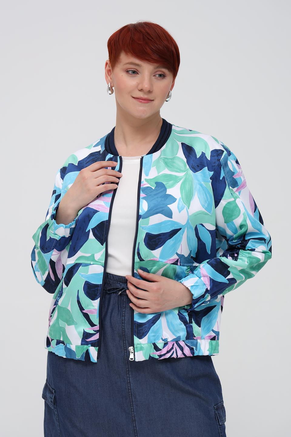 Жакет Rabe collection с цветочным принтом