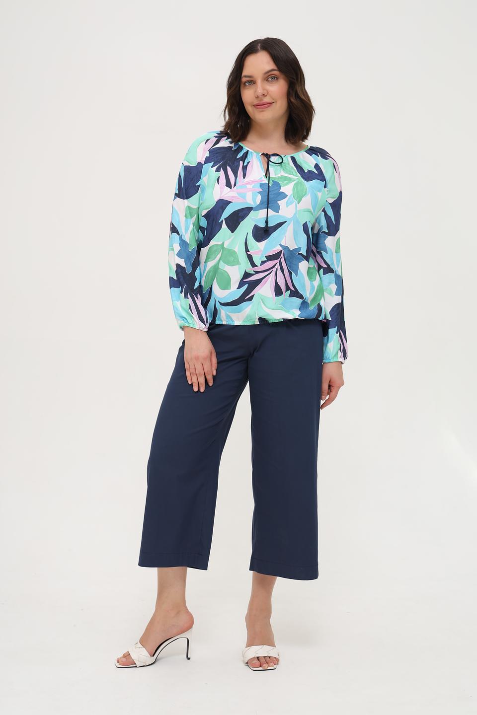 Блуза Rabe collection с цветочным принтом