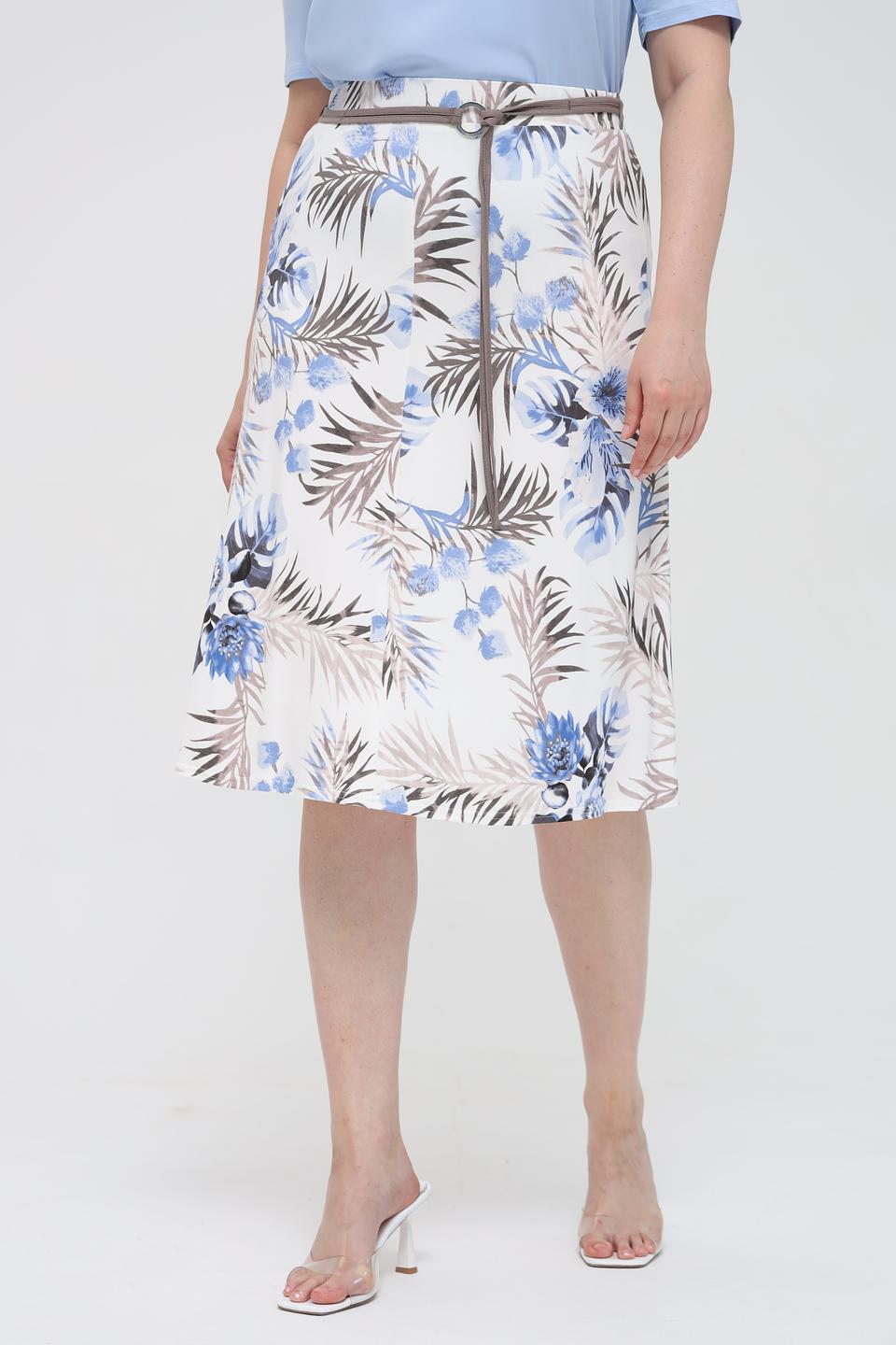 Юбка Frank Walder с цветочным принтом