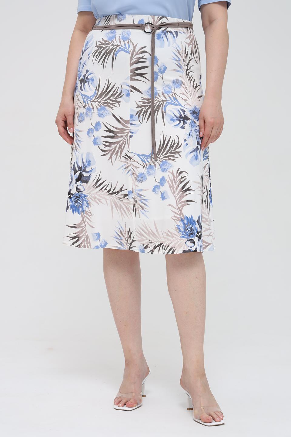 Юбка Frank Walder с цветочным принтом