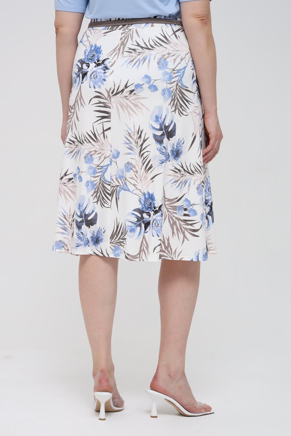 Юбка Frank Walder с цветочным принтом