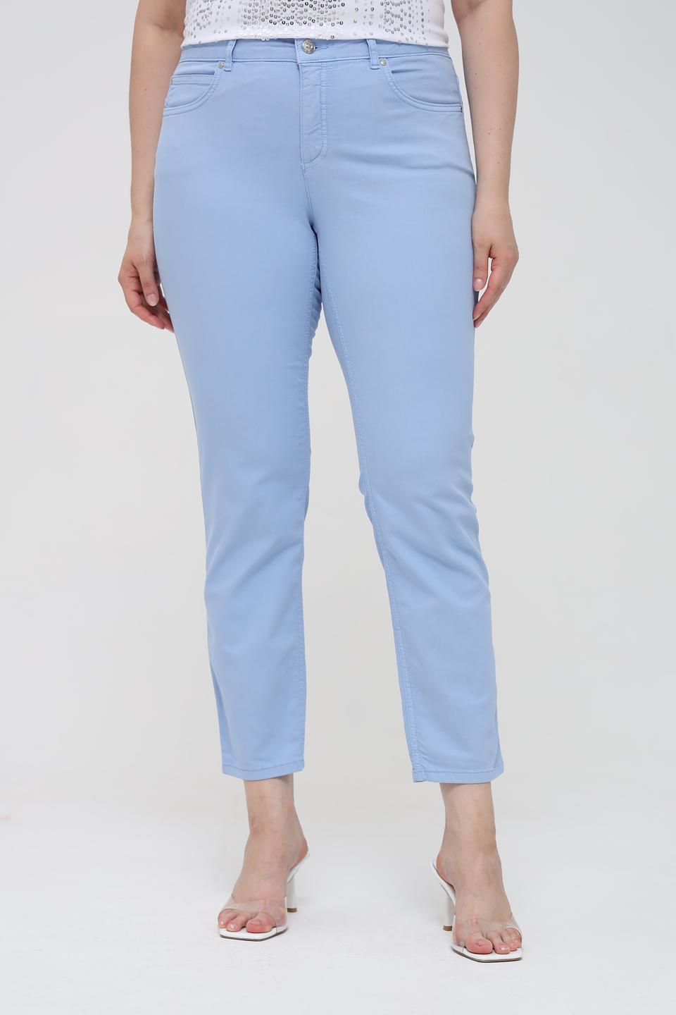 Брюки кл Oui женские голубые