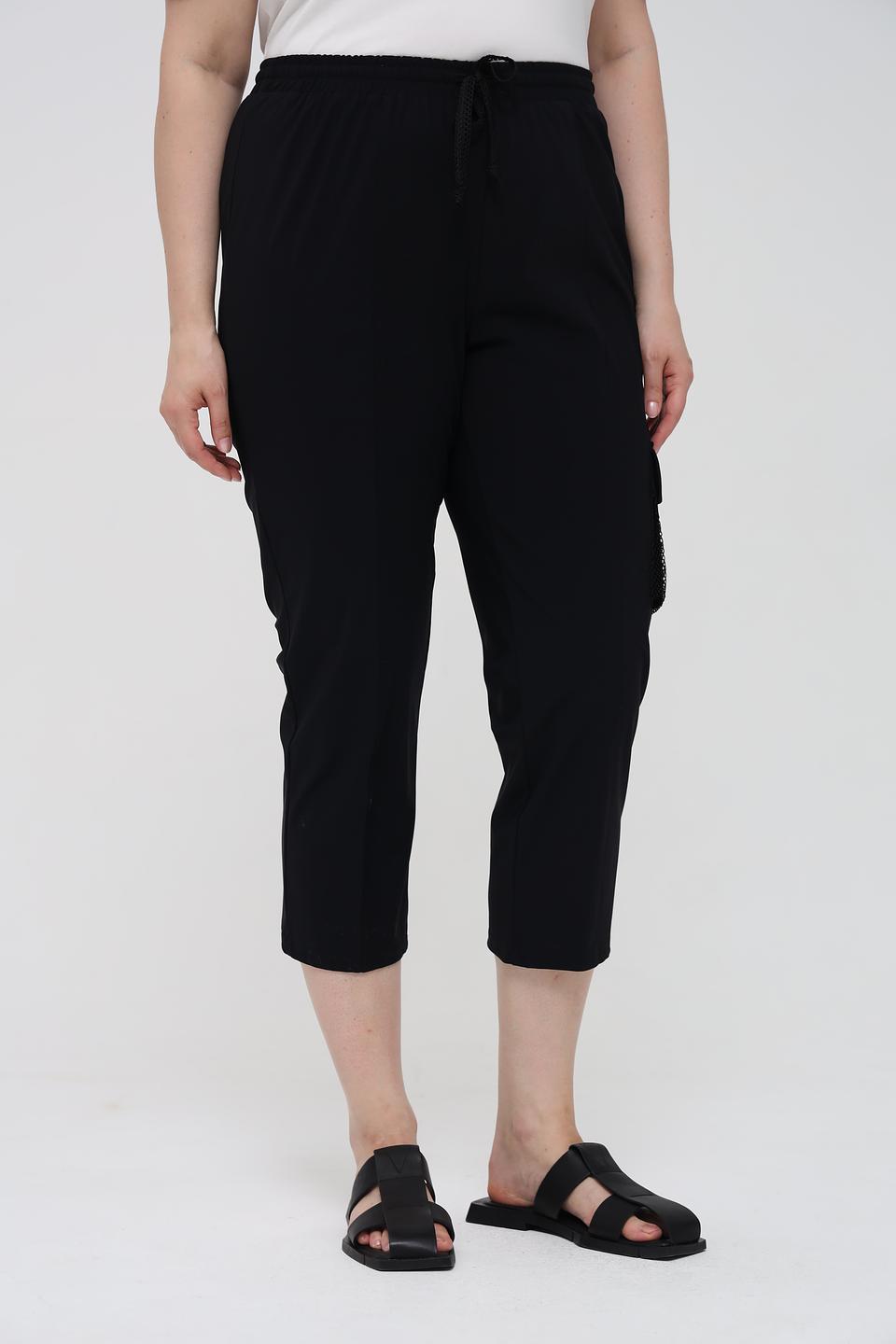 Брюки кюлоты Doris Streich чёрные