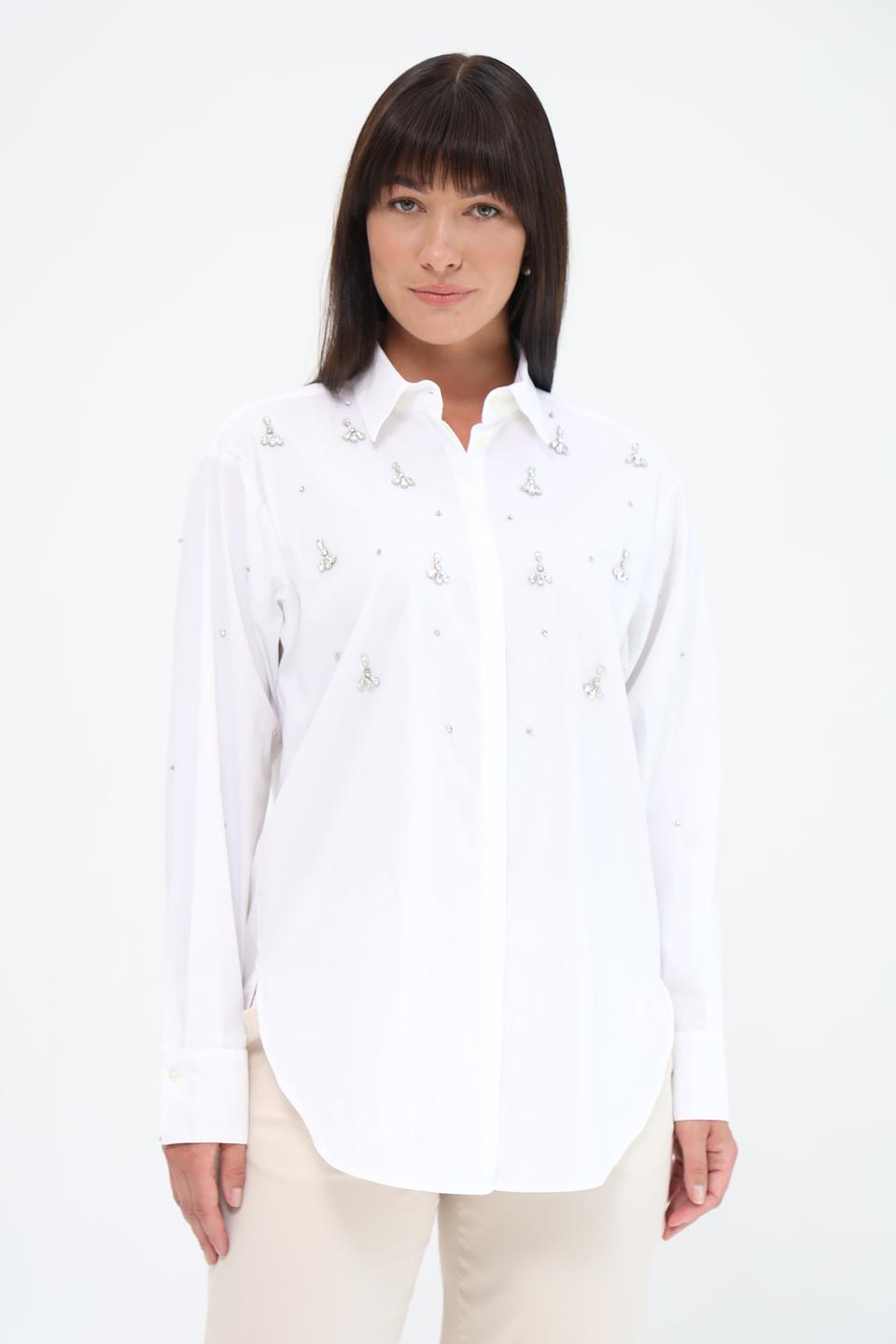 Рубашка Taifun с вышивкой