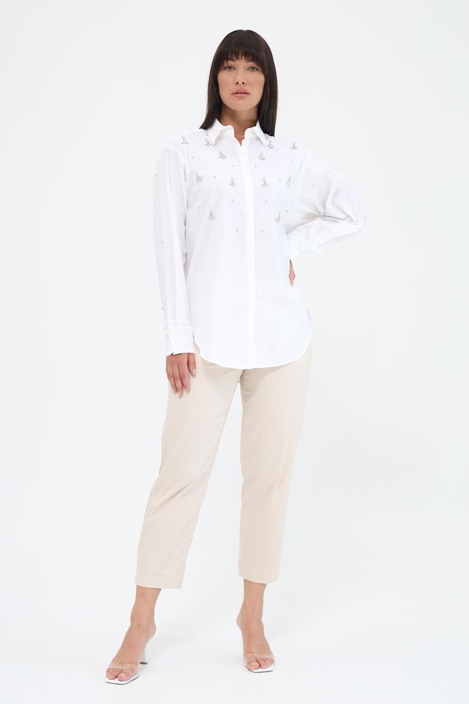 Рубашка Taifun с вышивкой