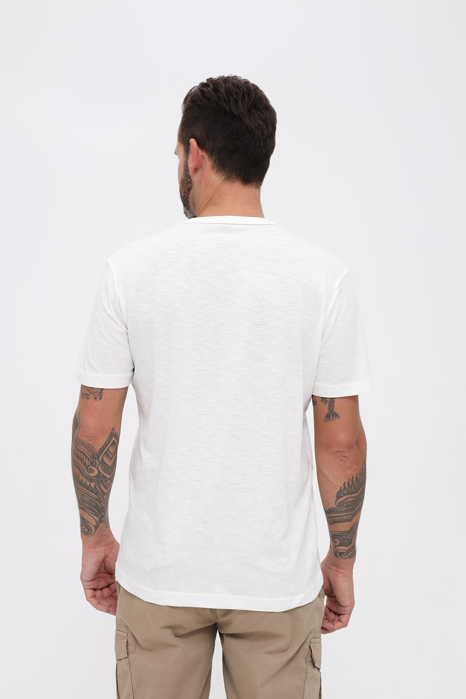 Футболка Lerros с пальмами белый