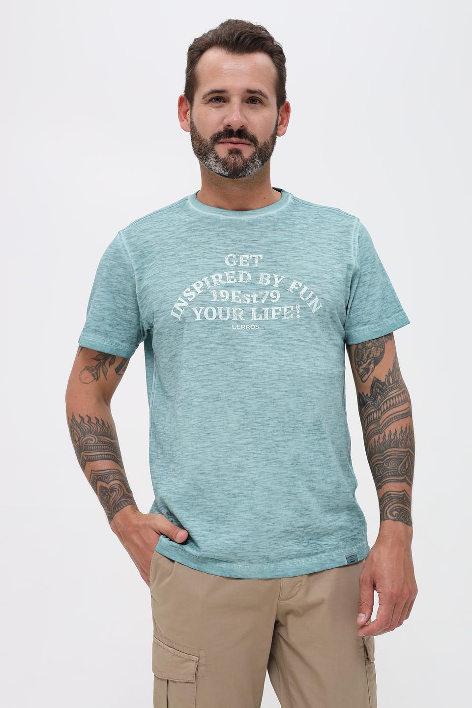 Футболка Lerros с принтом мятный