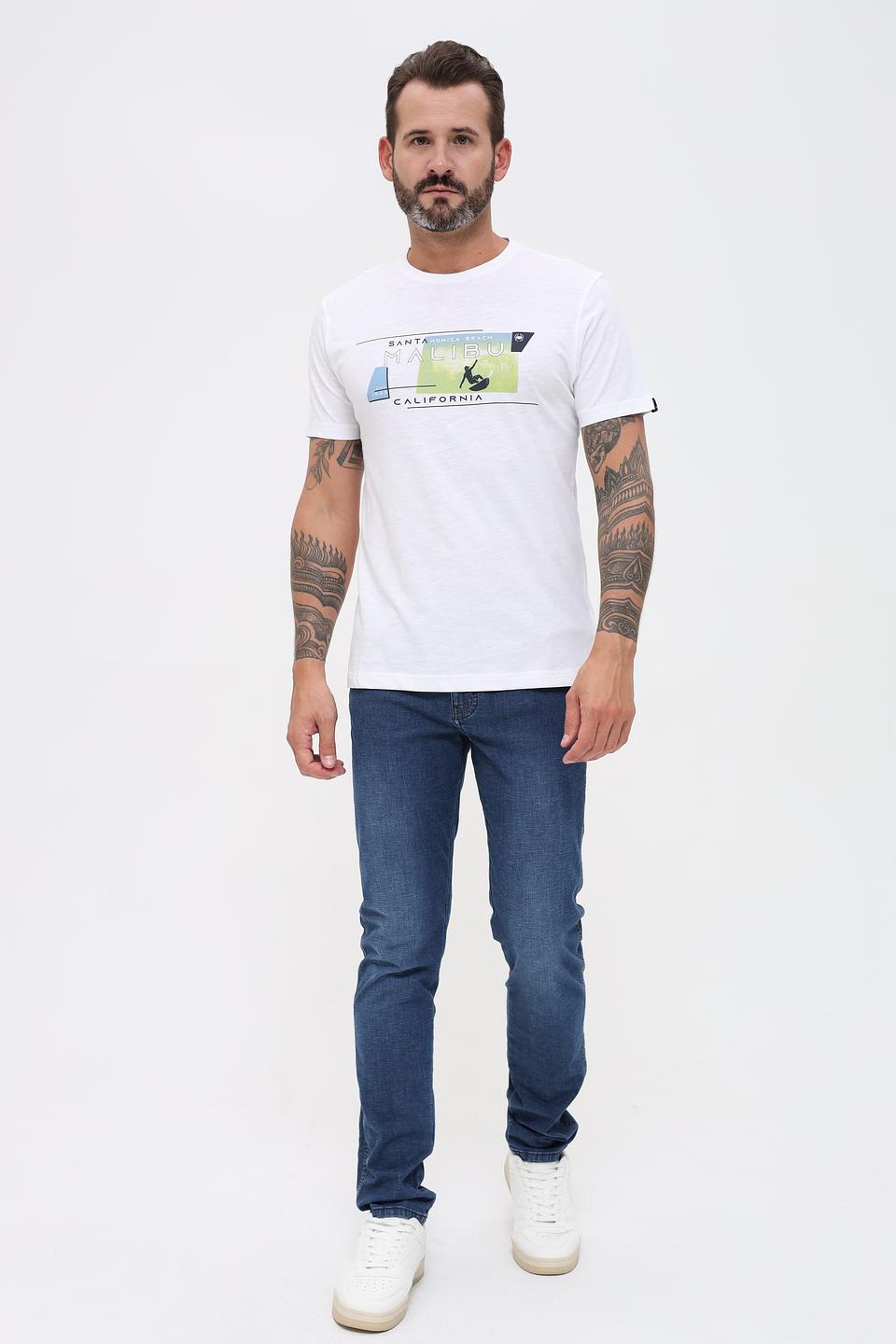 Джинсы Granchio синие Slim Fit