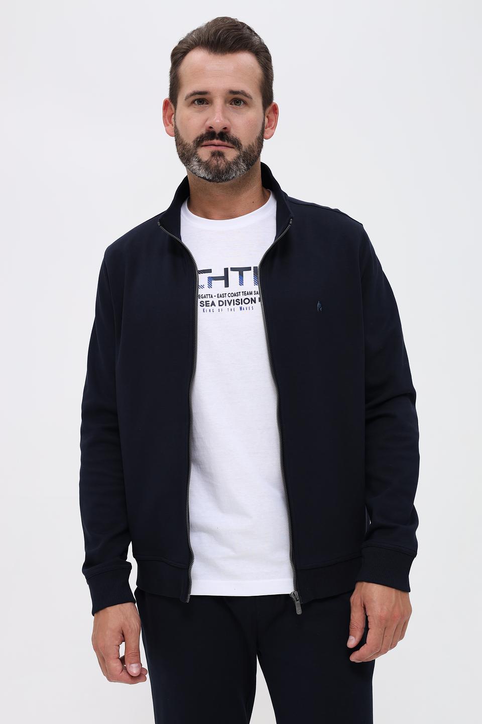 Кардиган Ragman men темно-синий