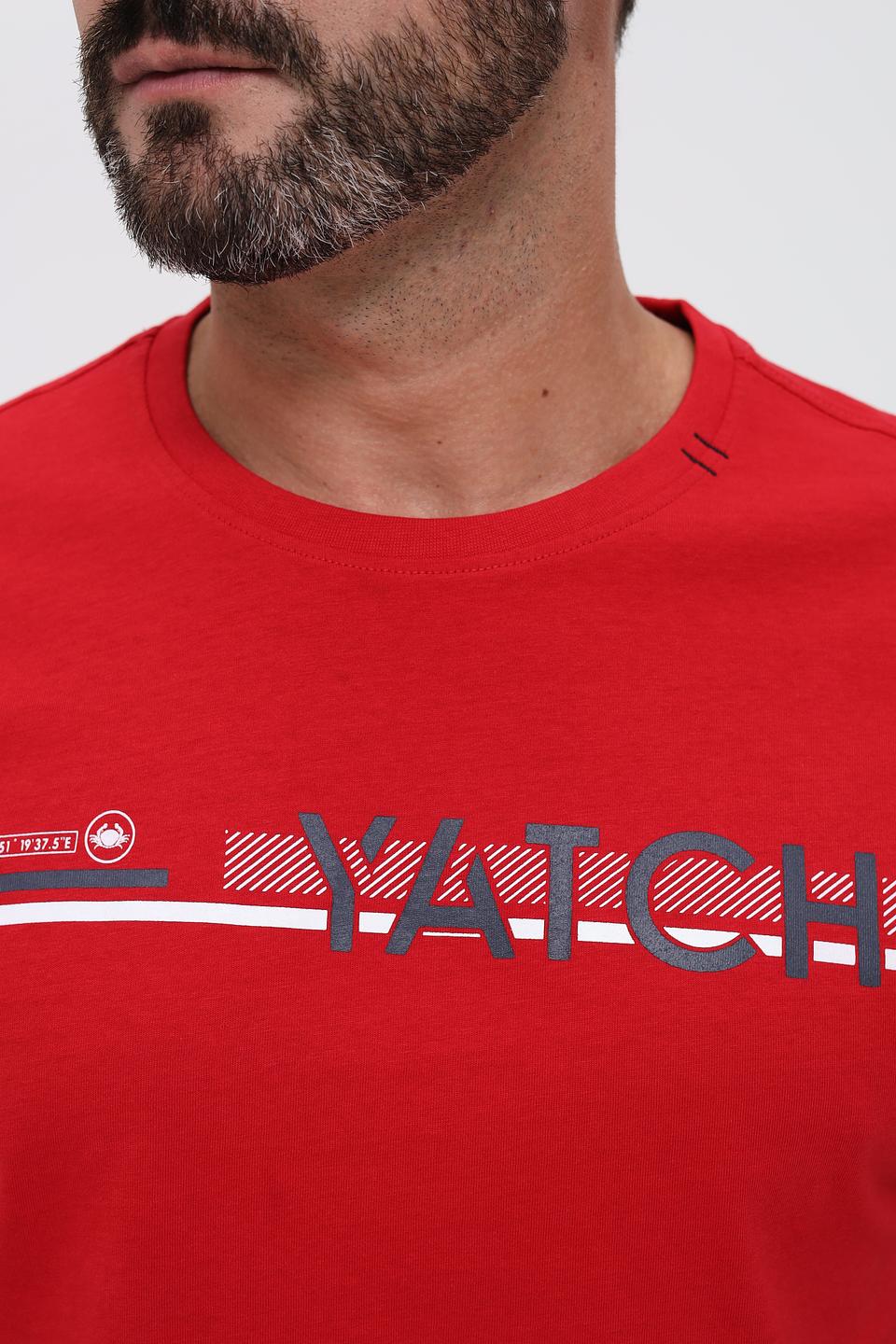 Футболка Granchio красная с логотипом