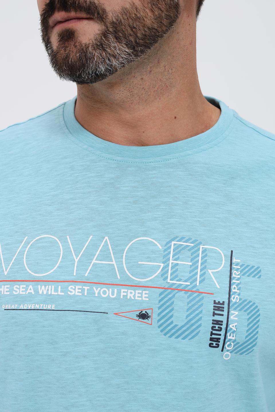 Футболка Granchio Voyager голубая