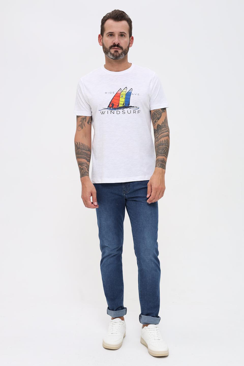 Футболка Granchio с принтом Windsurf
