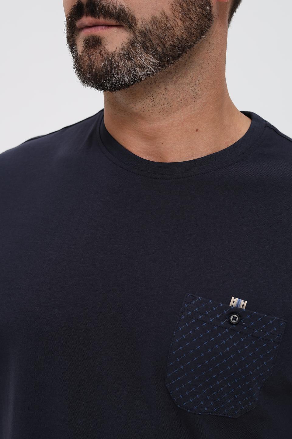 Футболка Sea Barrier с карманом тёмно-синяя