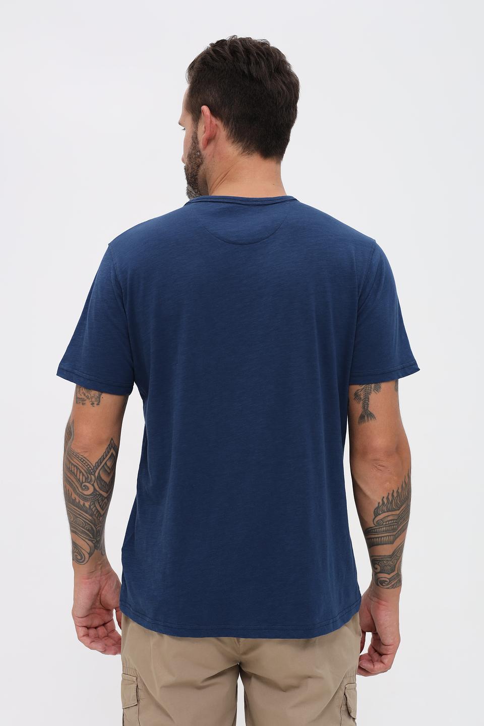 Футболка Sea Barrier с логотипом синяя