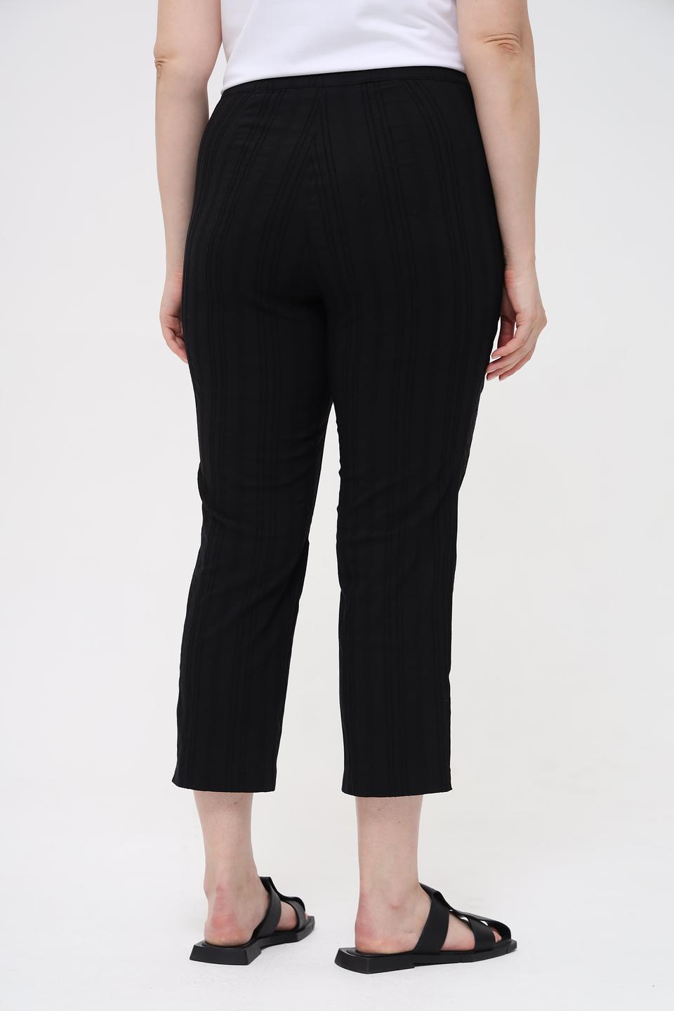 Брюки Samoon чёрные укороченные