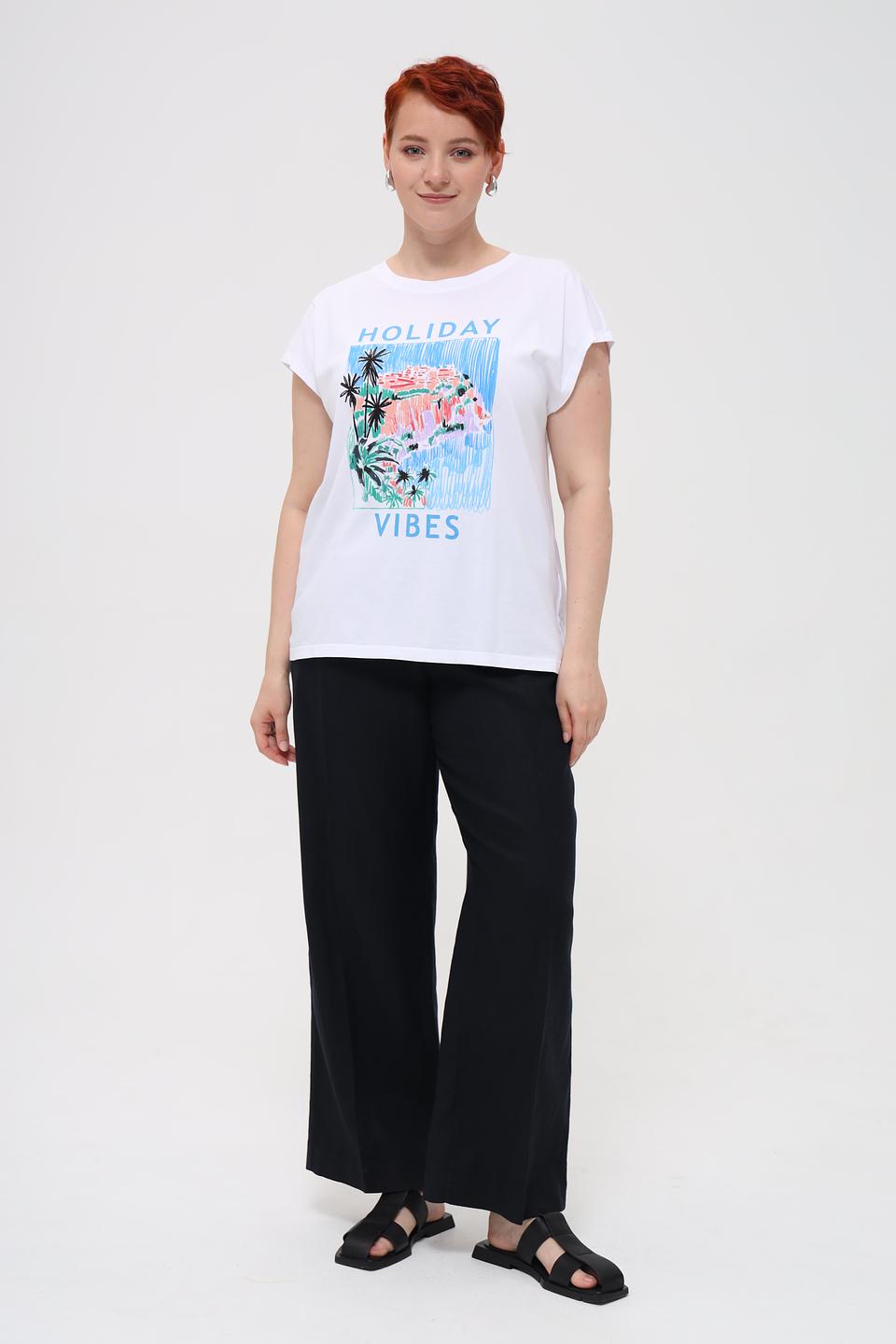 Футболка Marc Aurel с принтом Holiday