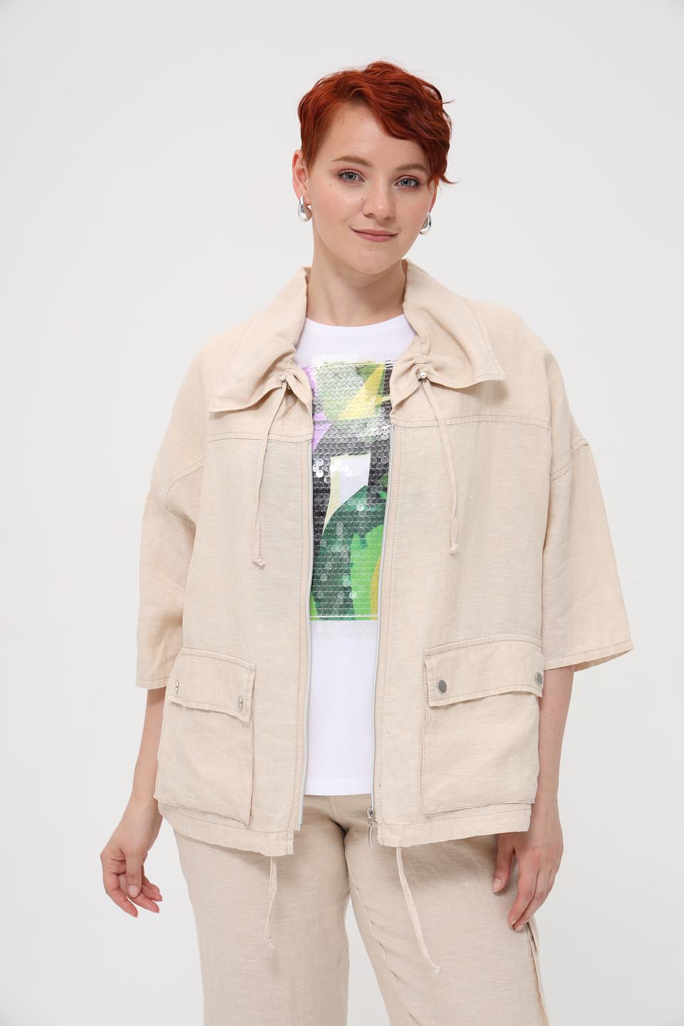 Жакет Doris Streich бежевый