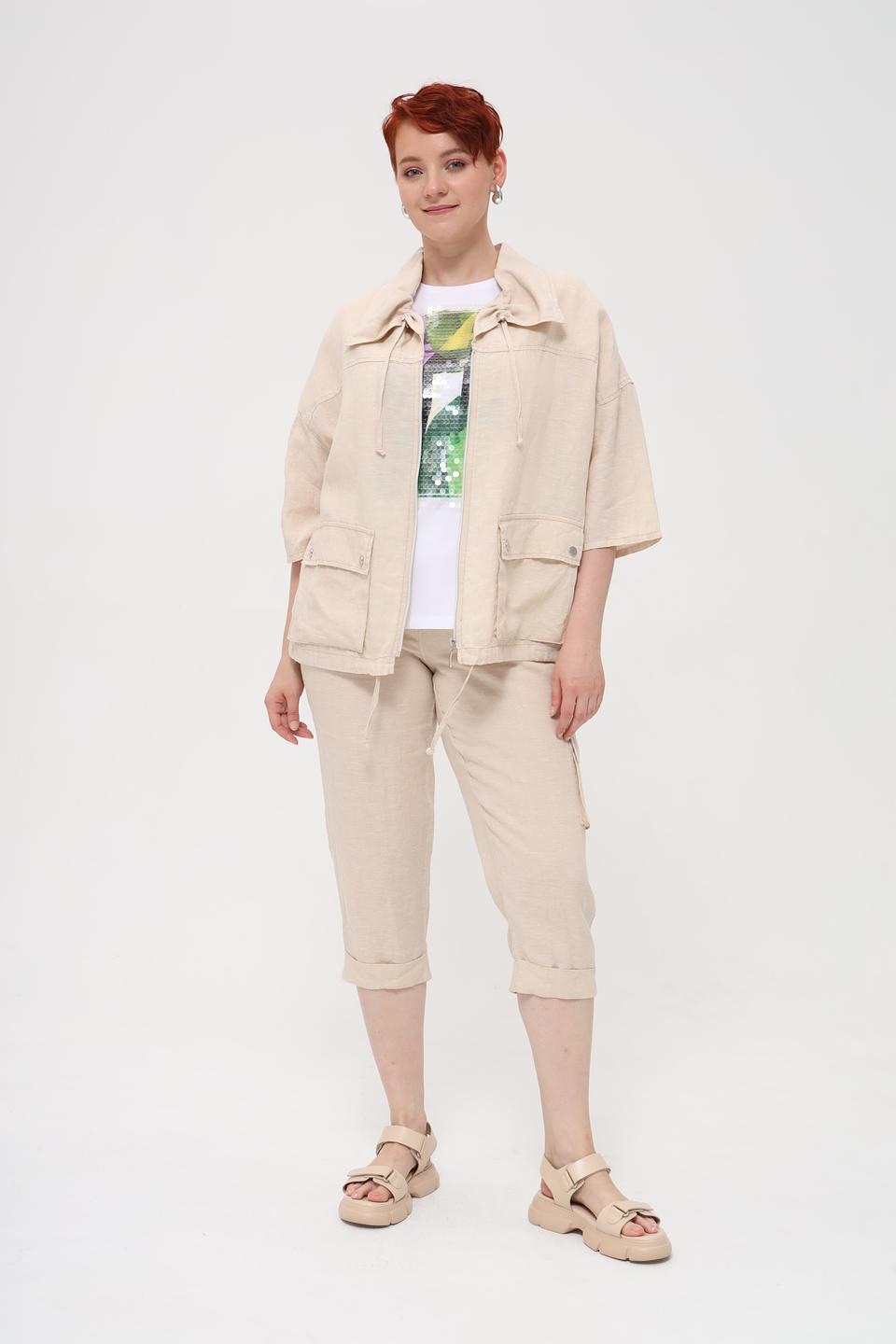 Жакет Doris Streich бежевый