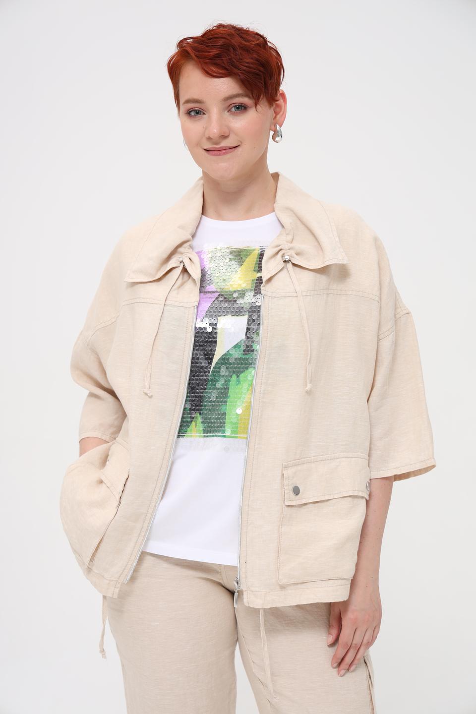 Жакет Doris Streich бежевый