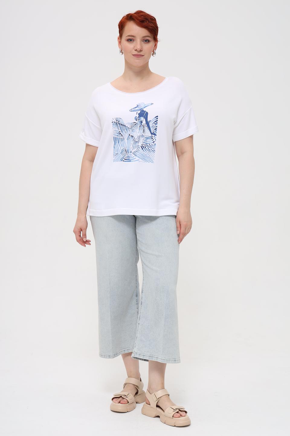 Футболка Oui с принтом