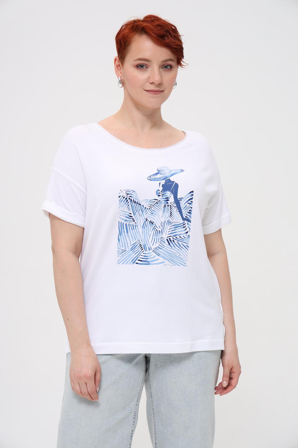 Футболка Oui с принтом