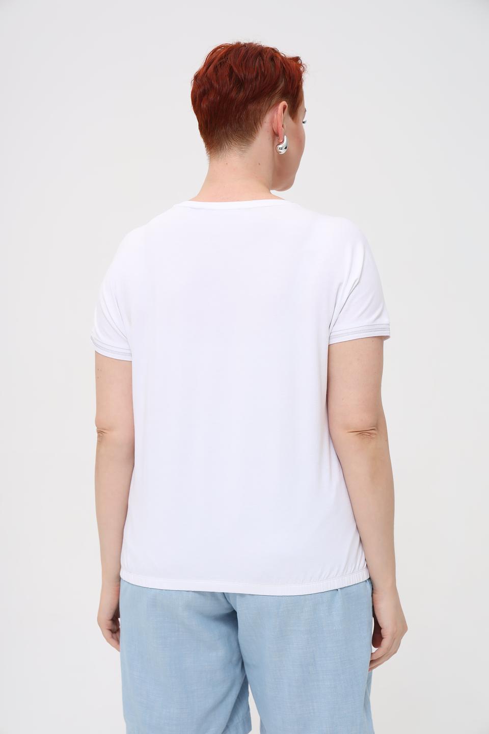 Футболка Lecomte с принтом Easy Living