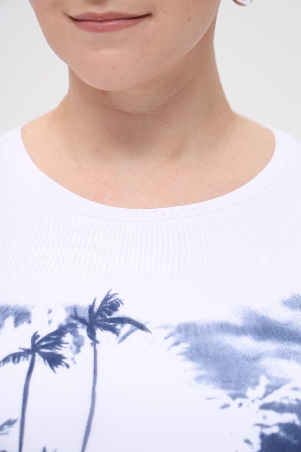 Футболка Lecomte с принтом Easy Living