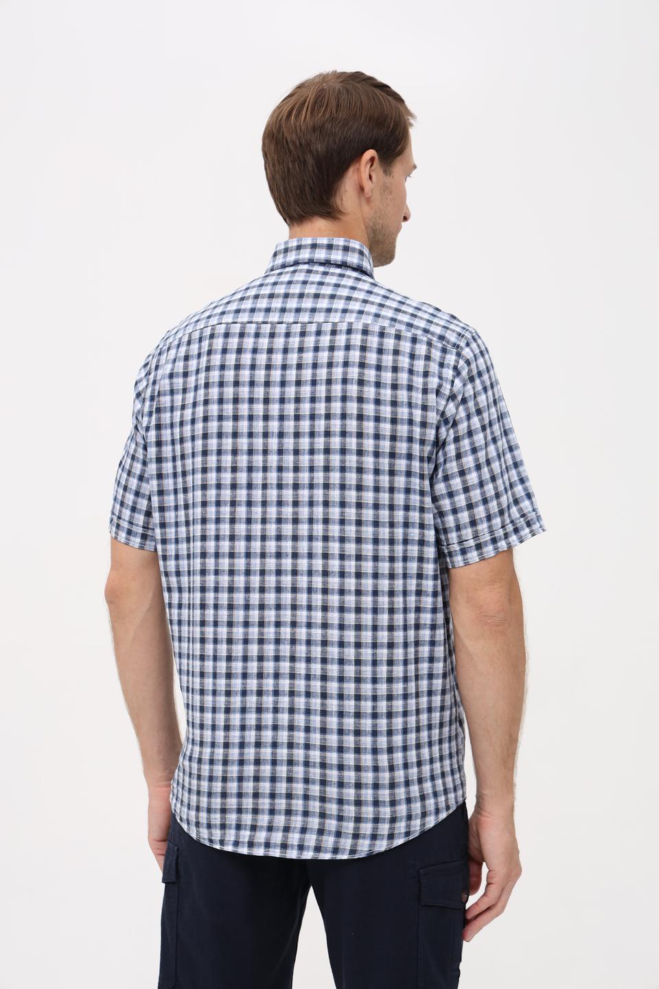 Рубашка кр Casa Moda в клетку