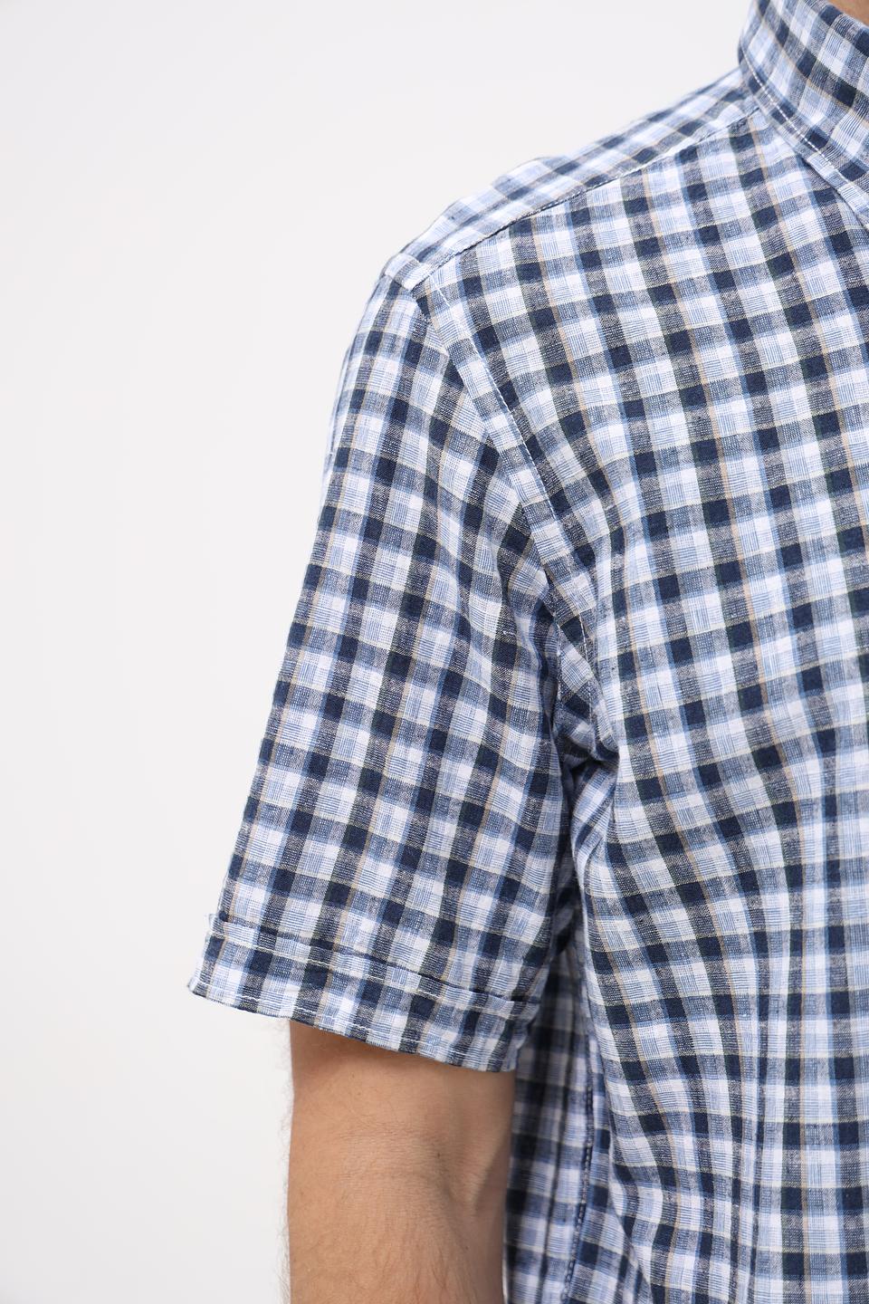 Рубашка кр Casa Moda в клетку