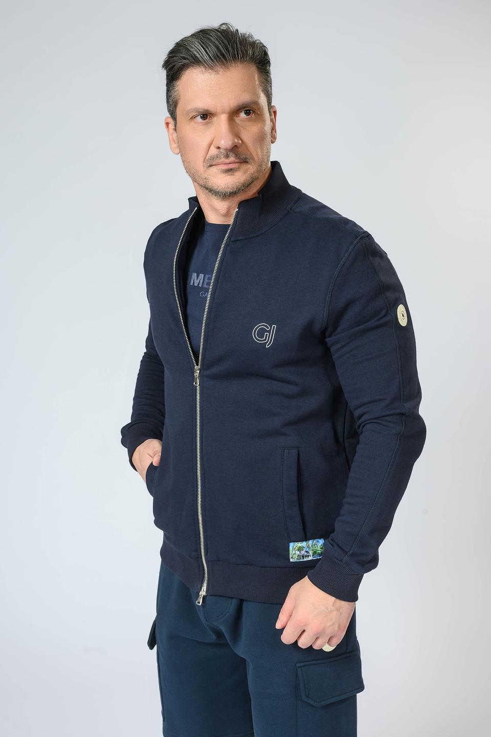 Кардиган Gaudi синий на молнии