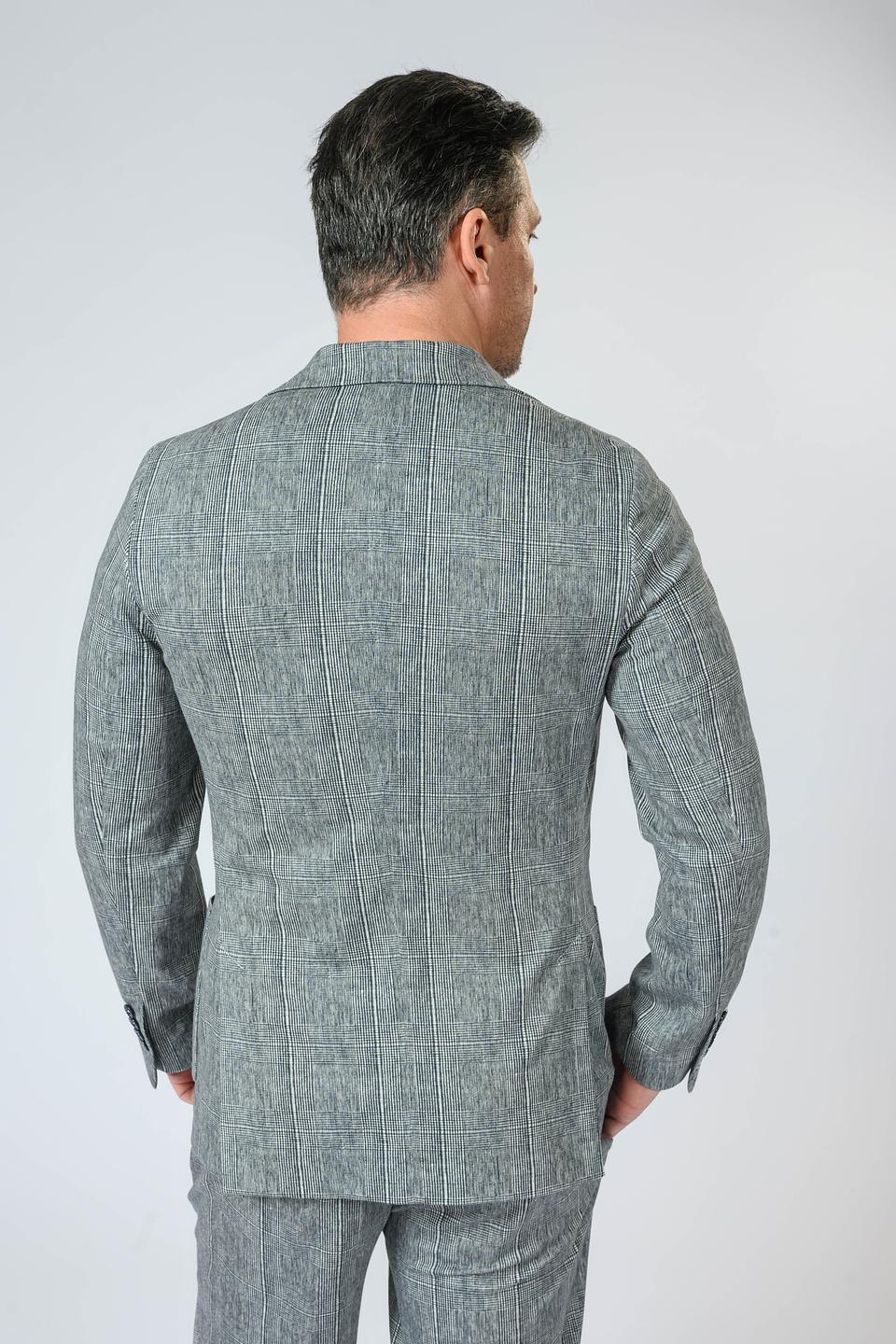 Пиджак Circolo 1901 в клетку серый