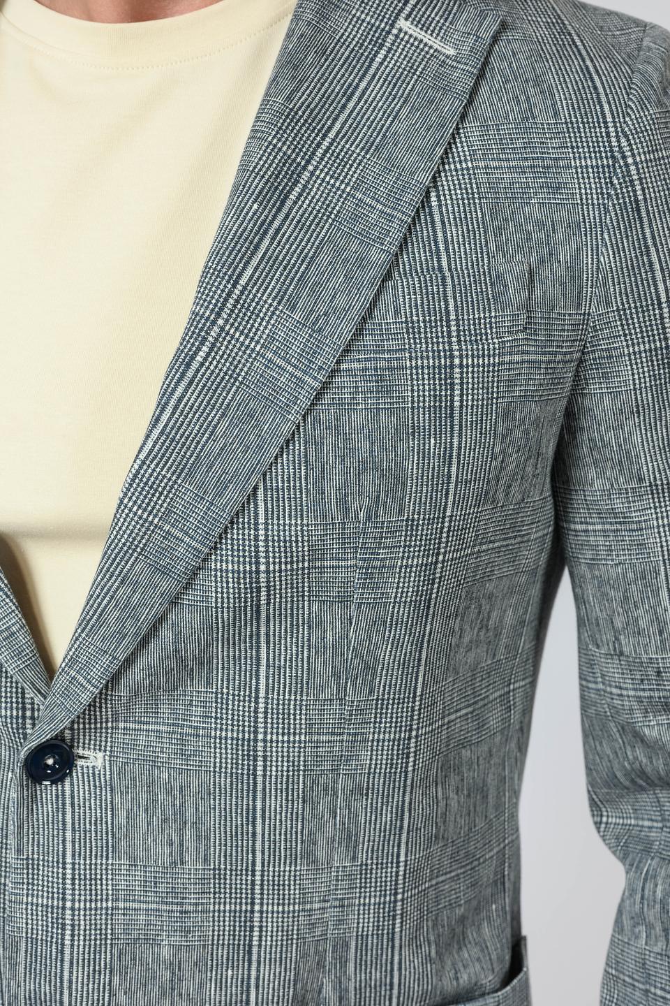 Пиджак Circolo 1901 в клетку серый