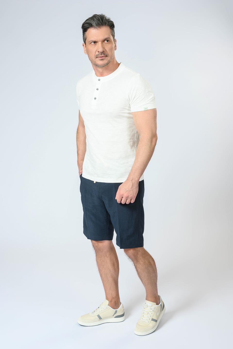 Футболка Liu-Jo мужская с планкой бежевая