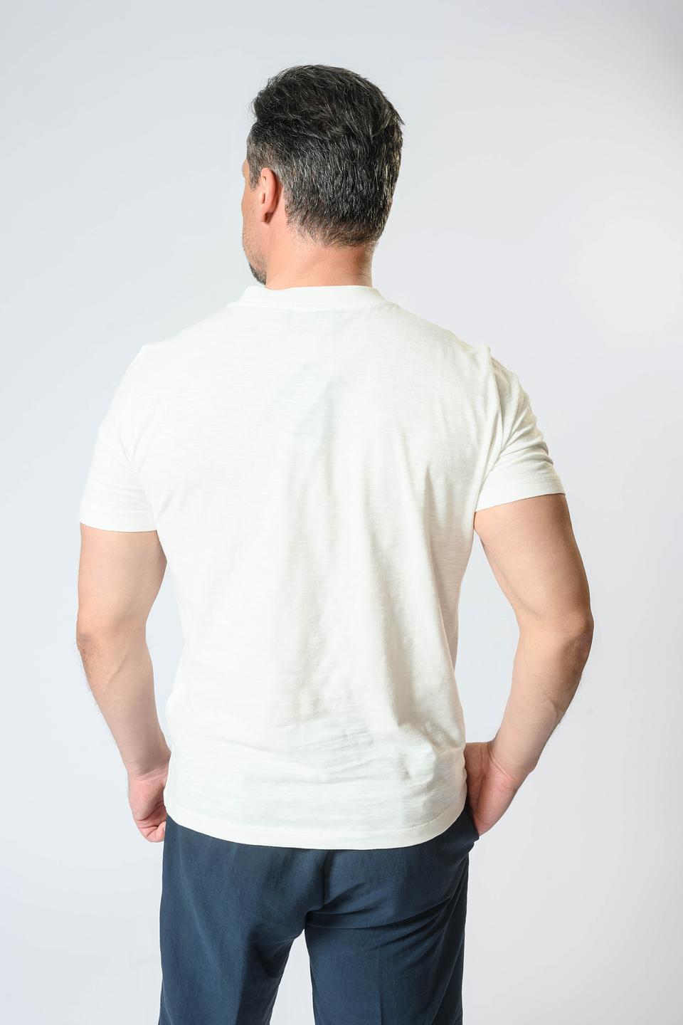 Футболка Liu-Jo мужская с планкой бежевая