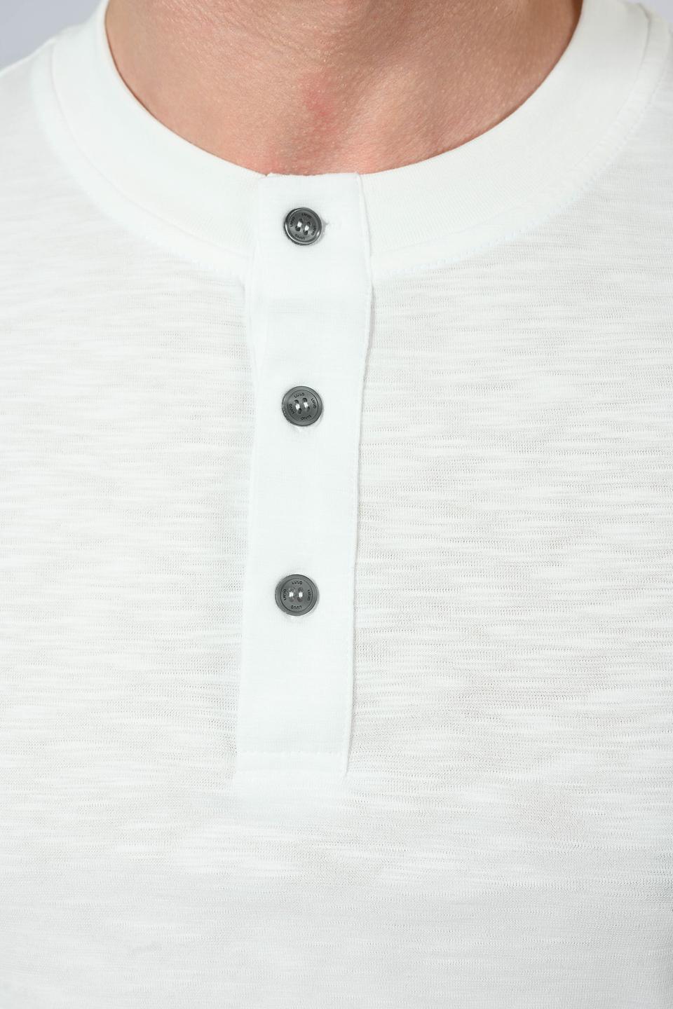 Футболка Liu-Jo мужская с планкой бежевая