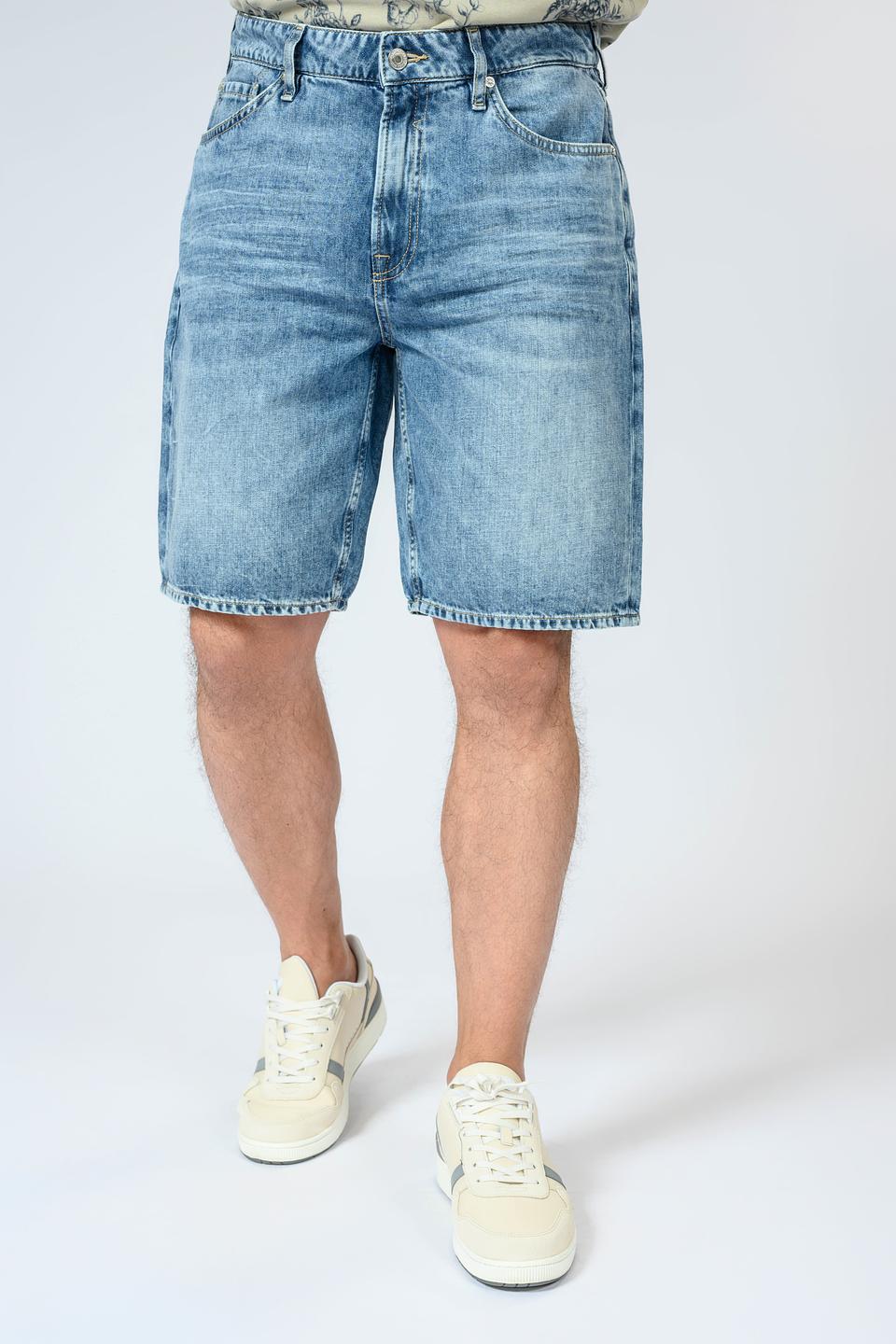 Шорты Guess деним голубой