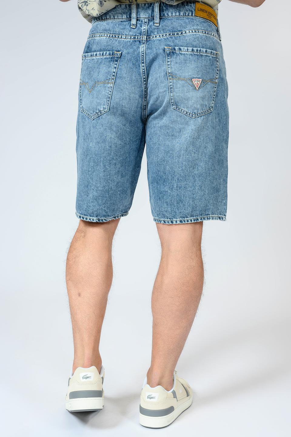 Шорты Guess деним голубой
