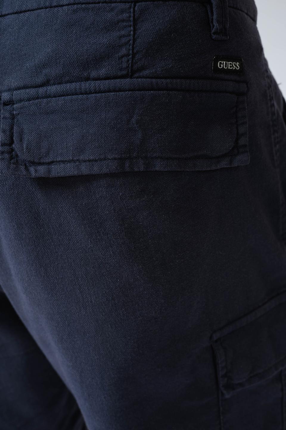 Шорты Guess карго синие