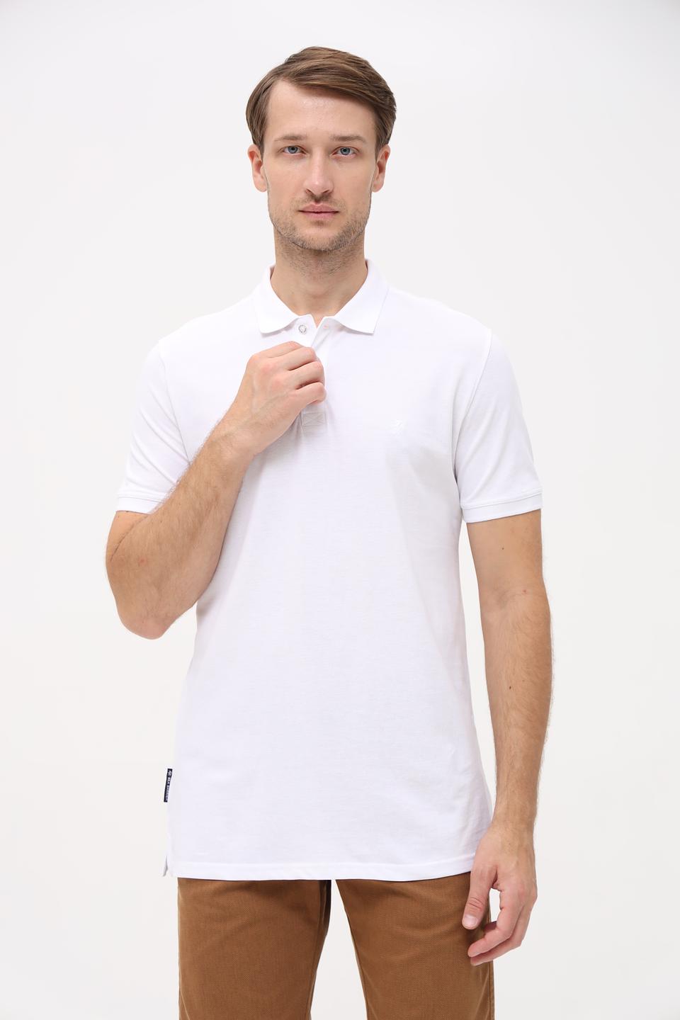 Поло Sea Barrier мужское белое