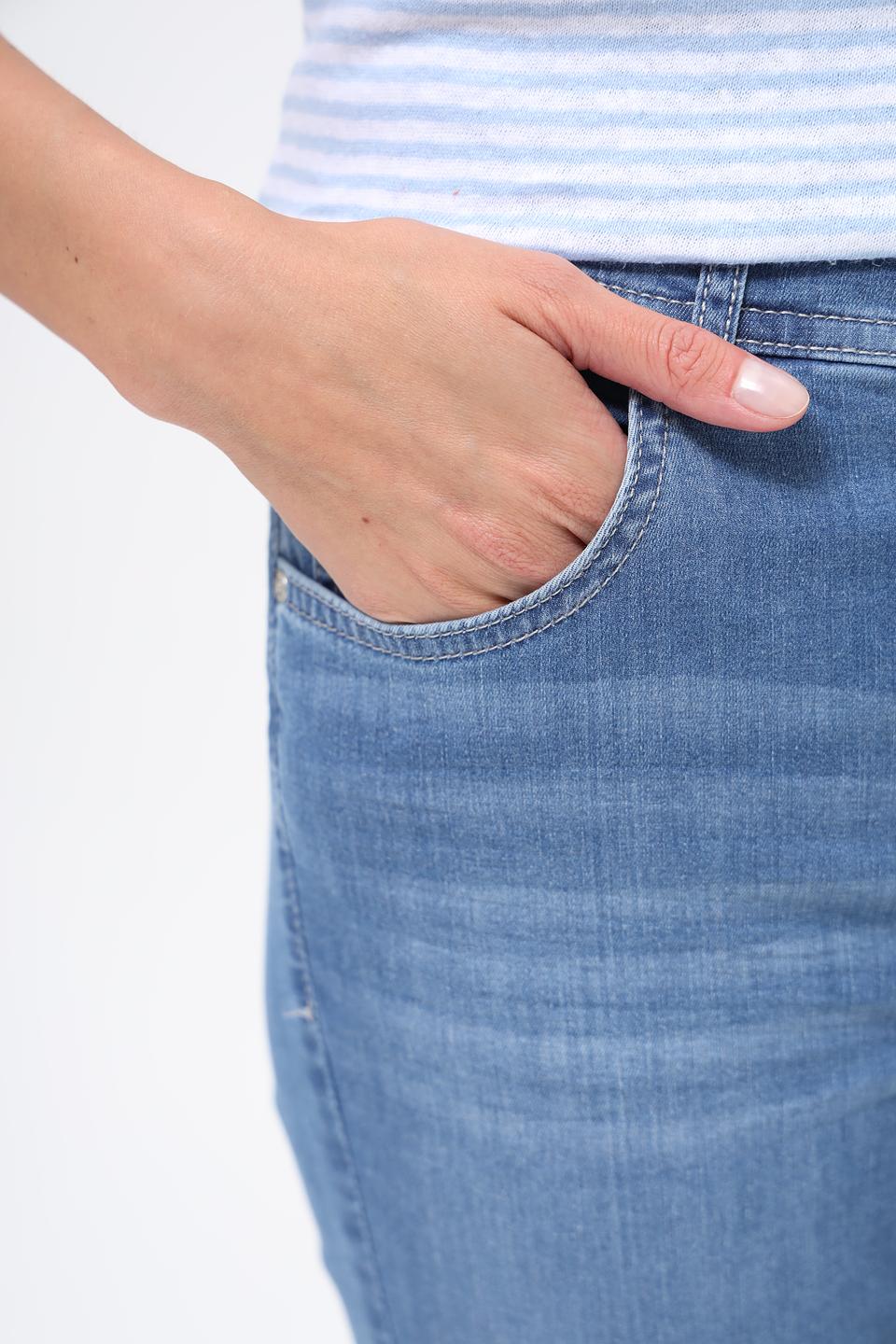 Джинсы Angels с укороченным шаговым швом