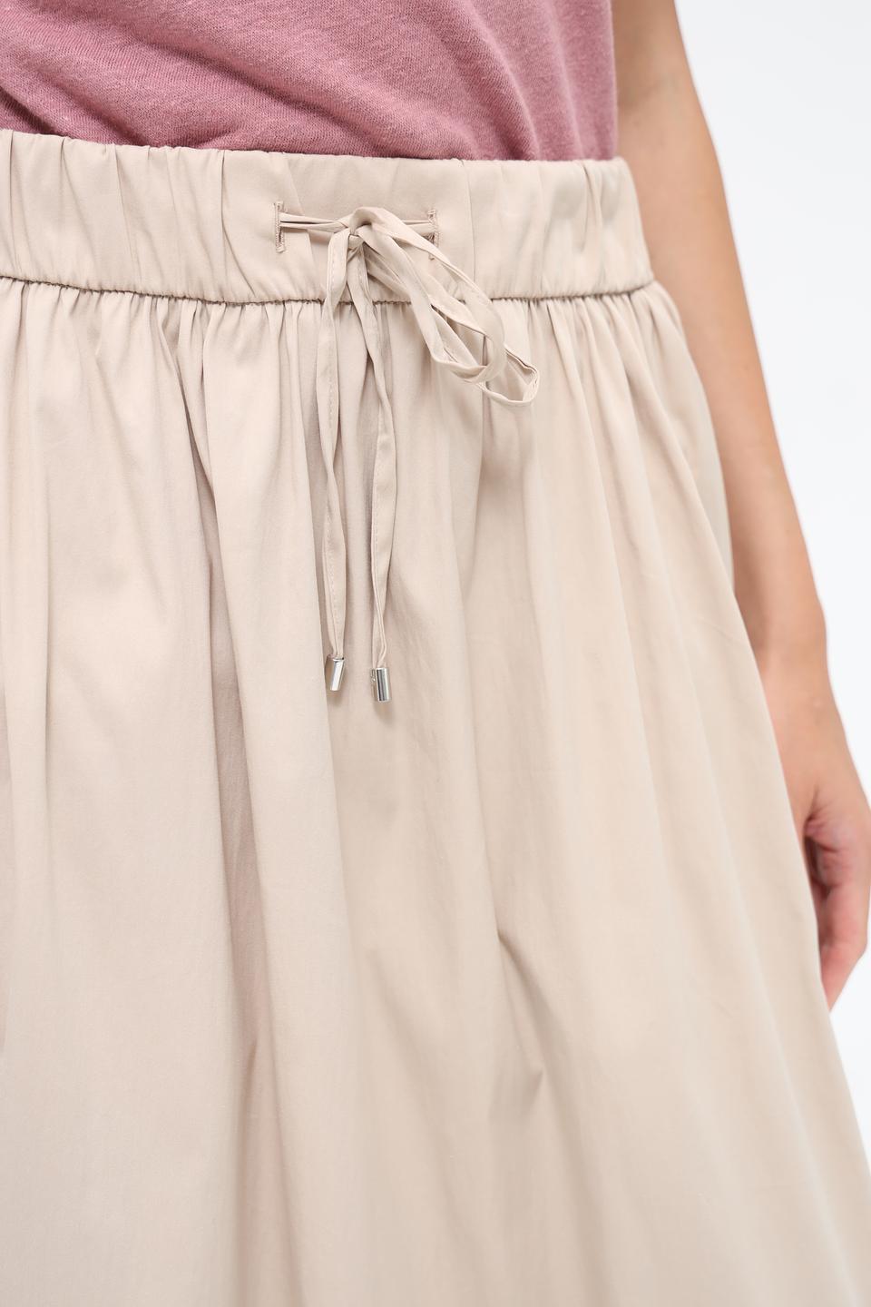 Юбка Gardeur бежевая с завязками
