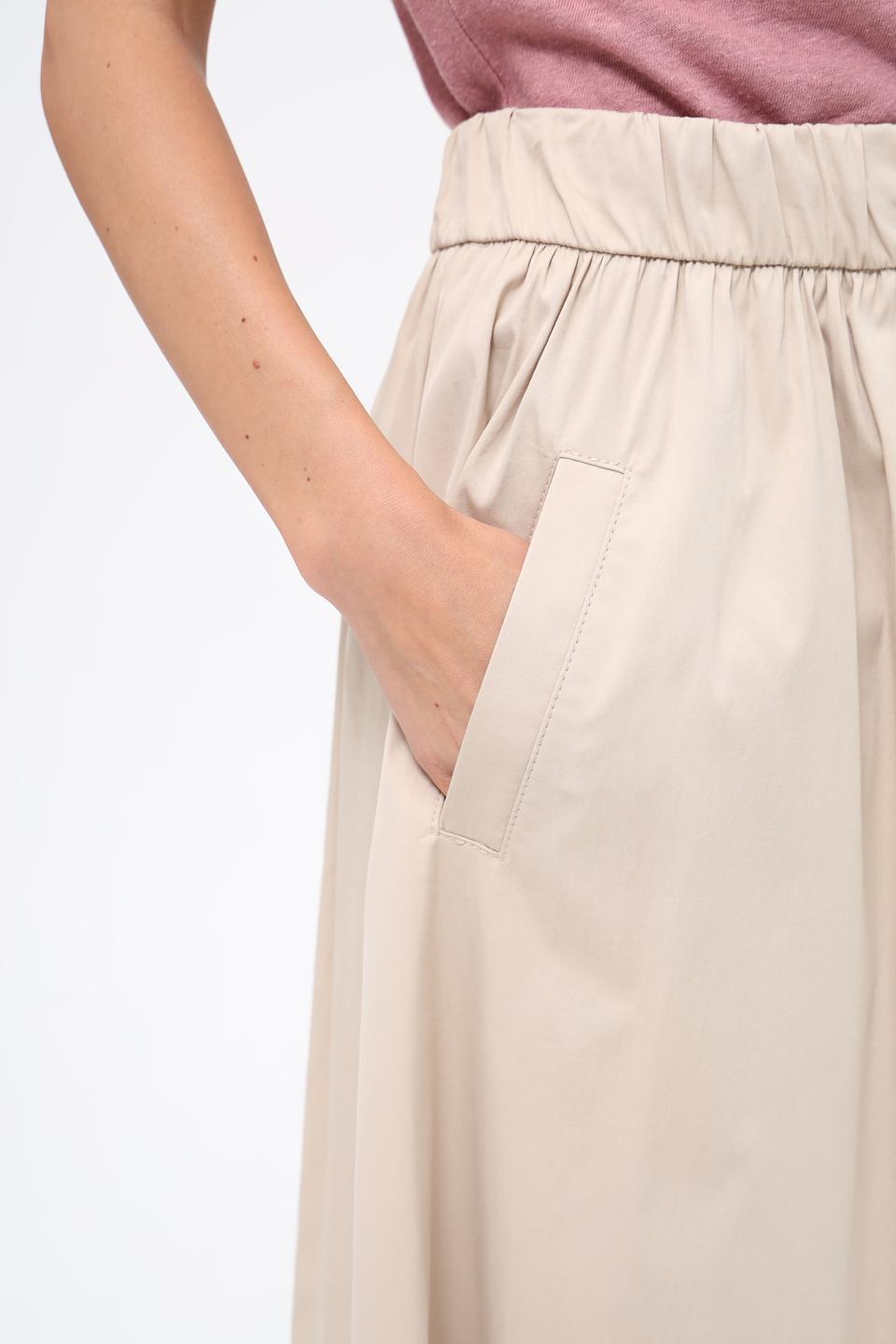 Юбка Gardeur бежевая с завязками