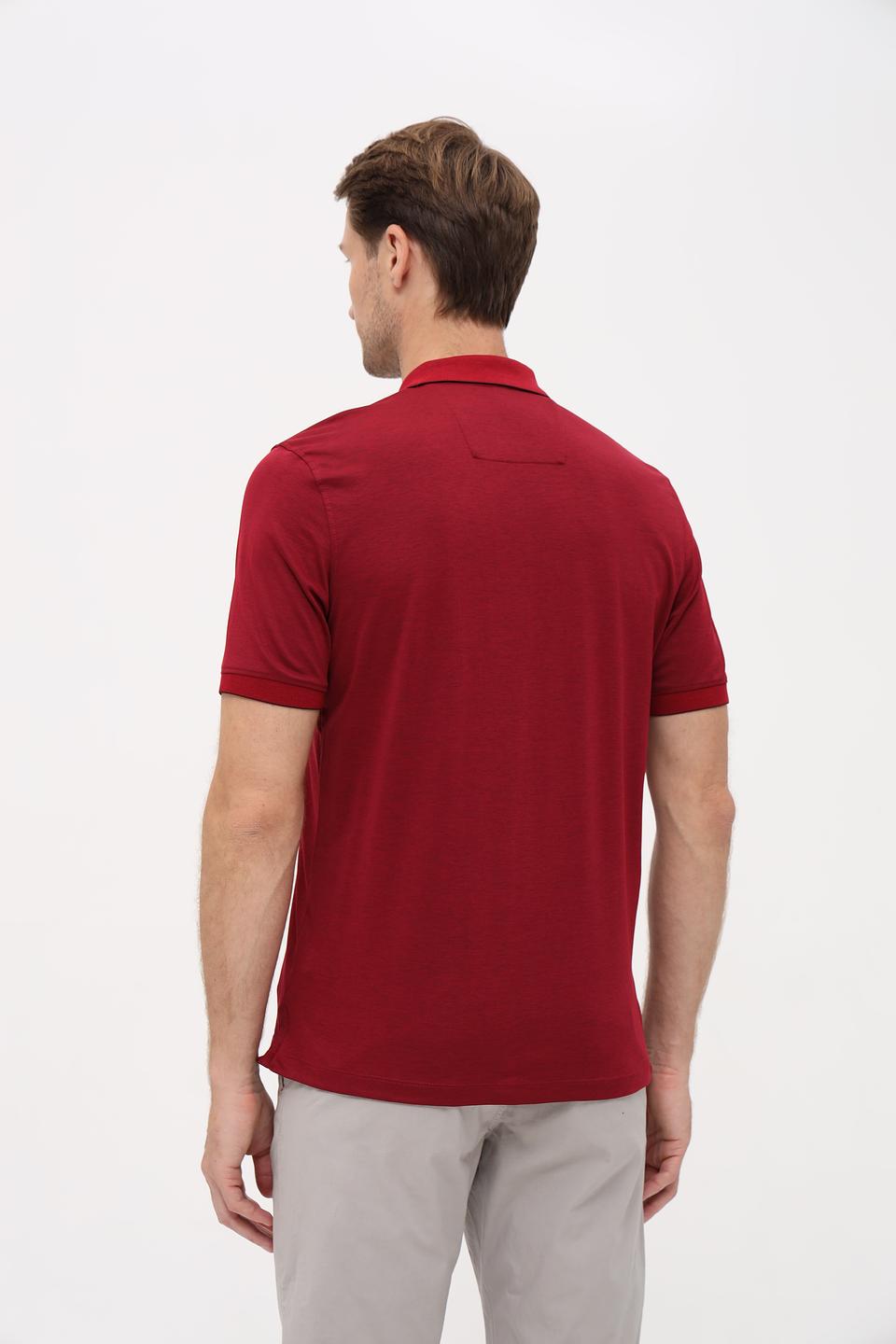 Поло Monte Carlo бордовый