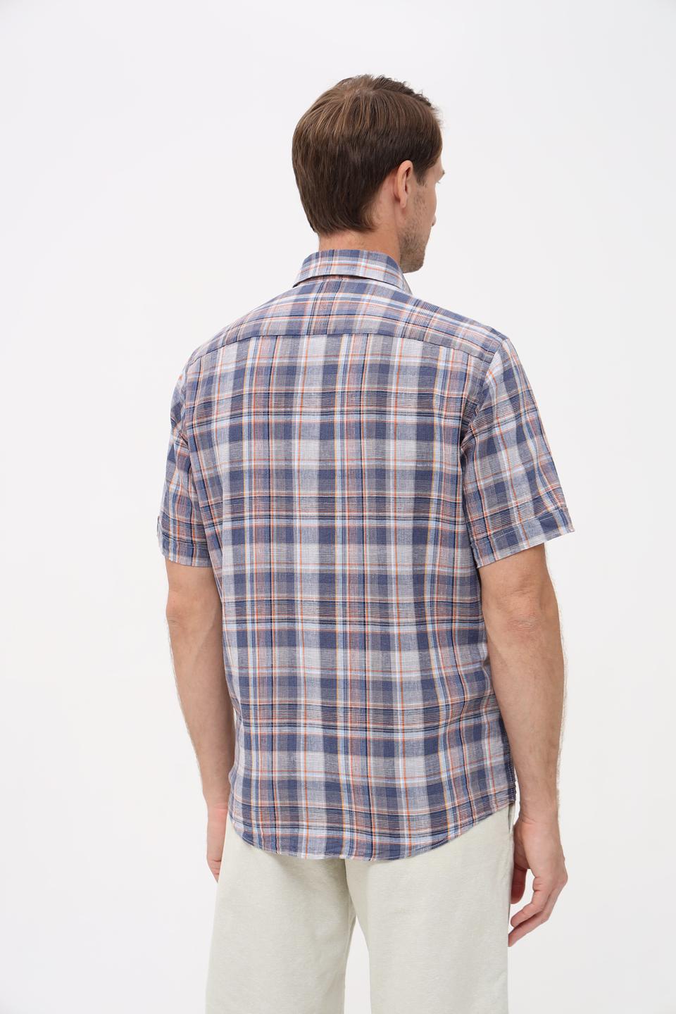 Рубашка кр Casa Moda в клетку